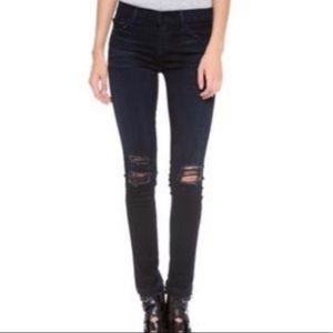jbrand skinny leg black jeans